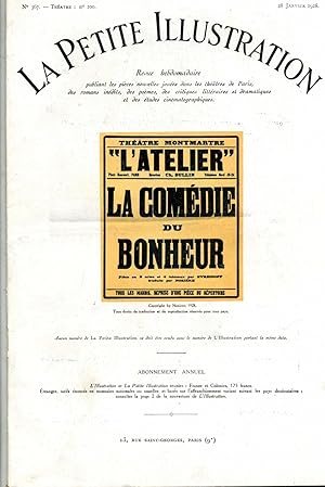 LA COMÉDIE DU BONHEUR. Pièce en trois actes et quatre tableaux. Traduit du russe par F. Nozière.