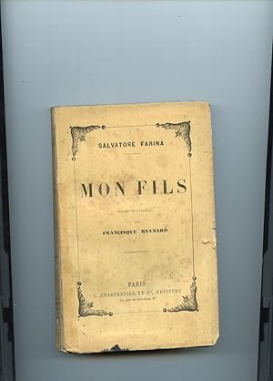 Bild des Verkufers fr MON FILS. Traduit de l'italien par Francisque Reynard. zum Verkauf von Librairie CLERC