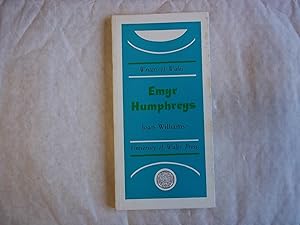 Seller image for Emyr Humphreys. Writers of Wales Series. for sale by Carmarthenshire Rare Books