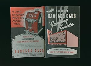 Bild des Verkufers fr Harolds Club Gaming Guide Souvenir; Completely Explains How to Play Your Favourite Games zum Verkauf von Little Stour Books PBFA Member