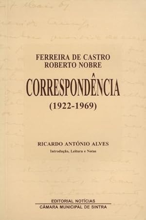 Bild des Verkufers fr CORRESPONDNCIA (1922-1969). zum Verkauf von Livraria Castro e Silva