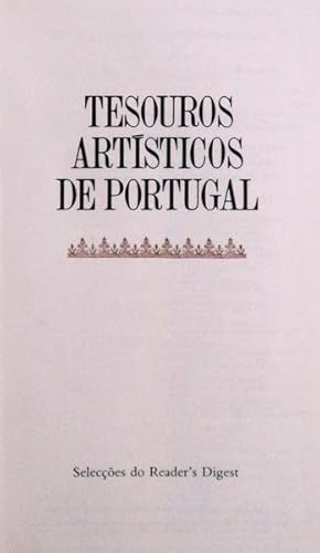 Bild des Verkufers fr TESOUROS ARTSTICOS DE PORTUGAL. zum Verkauf von Livraria Castro e Silva