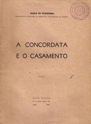 A CONCORDATA E O CASAMENTO.