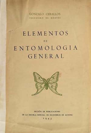 ELEMENTOS DE ENTOMOLOGÍA GENERAL.