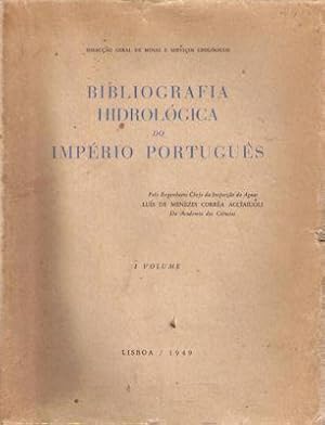 Immagine del venditore per BIBLIOGRAFIA HIDROLGICA DO IMPRIO PORTUGUS. venduto da Livraria Castro e Silva