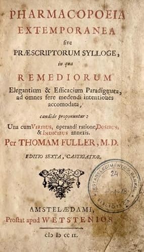 PHARMACOPOEIA EXTEMPORANEA