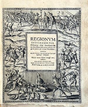 Seller image for REGIONVM INDICARUM PER Hispanos olim devastarum accuratissima descriptio, for sale by Livraria Castro e Silva