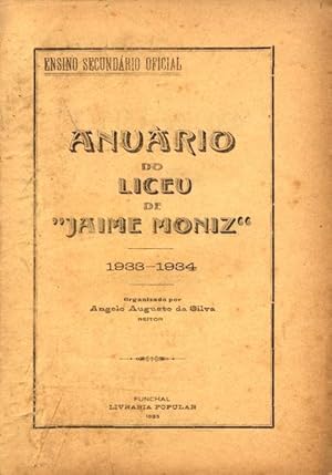 ANUÁRIO DO LICEU DE «JAIME MONIZ». 1933-1934.