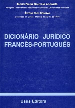 DICIONÁRIO JURÍDICO (FRANCÊS-PORTUGUÊS).