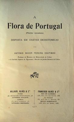 Seller image for A FLORA DE PORTUGAL. for sale by Livraria Castro e Silva