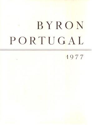 BYRON PORTUGAL. 1977.