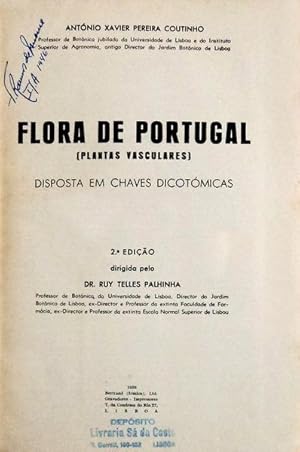 Seller image for FLORA DE PORTUGAL. for sale by Livraria Castro e Silva