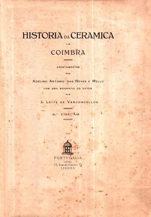 HISTÓRIA DA CERÂMICA EM COIMBRA.