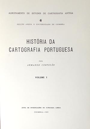 HISTÓRIA DA CARTOGRAFIA PORTUGUESA.