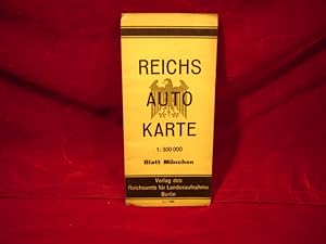 Reichs-Auto-Karte. Blatt München. Maßstab 1 : 300 000.