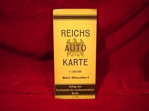 Reichs-Auto-Karte. Blatt Düsseldorf. Maßstab 1 : 300 000.