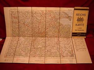 Reichs-Auto-Karte. Blatt Neustrelitz. Maßstab 1 : 300 000.