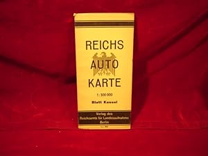 Reichs-Auto-Karte. Blatt Kassel. Maßstab 1 : 300 000.