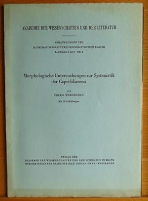 Morphologische Untersuchungen zur Systematik der Caprifoliaceen. Abhandlungen ; Jg. 1957, Nr. 1