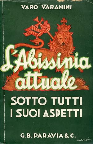 Image du vendeur pour L'Abissinia Attuale Sotto Tutti i Suoi Aspetti mis en vente par Libro Co. Italia Srl