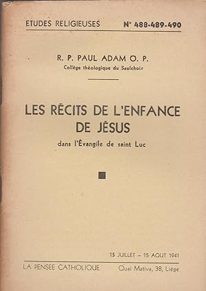 LES RECITS DE L'ENFANCE DE JESUS DANS L'EGLISE DE SAINT LUC)