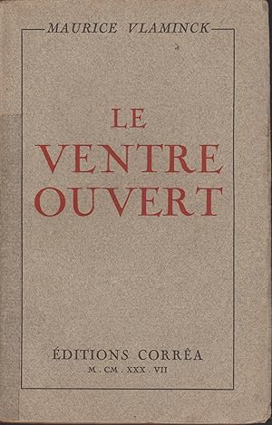 Seller image for LE VENTRE OUVERT for sale by Librairie l'Aspidistra