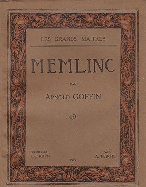 Imagen del vendedor de MEMLINC a la venta por Librairie l'Aspidistra