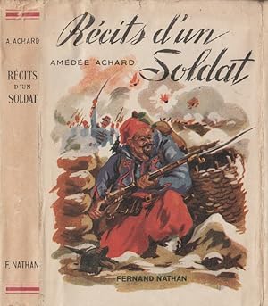 Bild des Verkufers fr RECITS D'UN SOLDAT zum Verkauf von Librairie l'Aspidistra