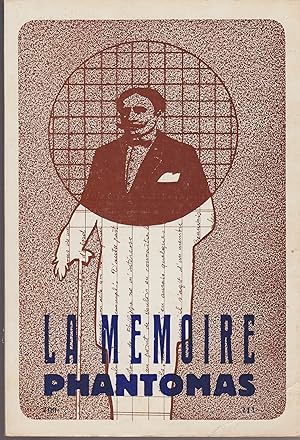 Seller image for LA MEMOIRE-PHANTOMAS (Revue) for sale by Librairie l'Aspidistra