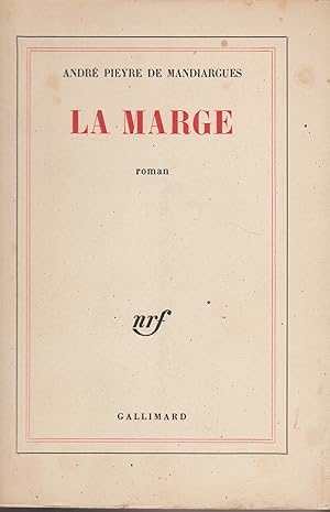 Image du vendeur pour LA MARGE mis en vente par Librairie l'Aspidistra