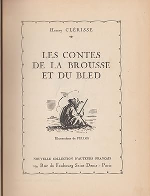 Immagine del venditore per LES CONTES DE LA BROUSSE ET DU BLED venduto da Librairie l'Aspidistra