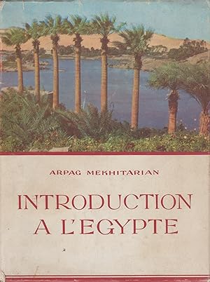 Imagen del vendedor de INTRODUCTION A L'EGYPTE a la venta por Librairie l'Aspidistra