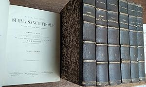 SUMMA SANCTI THOMAE HODIERNIS ACADEMIARUM MORIBUS ACCOMODATA En 8 VOLUMES