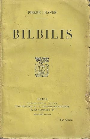 Seller image for BILBILIS for sale by Librairie l'Aspidistra