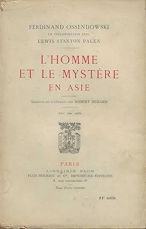 Image du vendeur pour L'HOMME ET LE MYSTERE EN ASIE mis en vente par Librairie l'Aspidistra