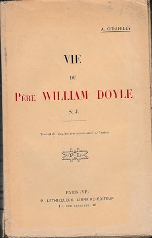 Seller image for VIE DU PERE WILLIAM DOYLE (S.J.) for sale by Librairie l'Aspidistra