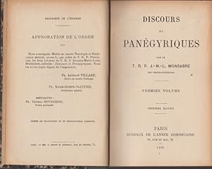 Seller image for DISCOURS ET PANEGYRIQUES Tome 1 for sale by Librairie l'Aspidistra