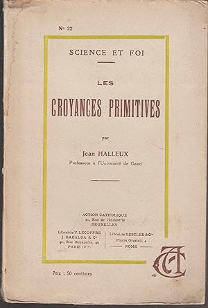 Seller image for LES CROYANCES PRIMITIVES for sale by Librairie l'Aspidistra