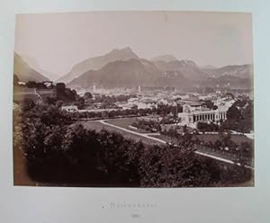 Reichenhall. Original-Fotografie, Albumin auf Karton mit typogr. Bezeichnung. Salzburg, Photograp...
