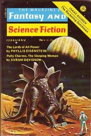 Bild des Verkufers fr The Magazine of Fantasy and Science Fiction February 1975, The Killing of Mother Corn, With the Evening News, Something Had to be Done, Polly Charms the Sleeping Woman, Rethrograde Summer, The Lords of All Power, + zum Verkauf von Nessa Books