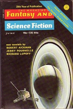 Immagine del venditore per The Magazine of Fantasy and Science Fiction June 1974, Whatever Happened to Nick Neptune?, The Clock Watcher, Enforcer, Thataway, The Treyans are Coming, Bond and Free, In the World of Magic venduto da Nessa Books
