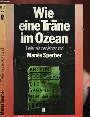 Bild des Verkufers fr WIE EINE TRNE IM OZEAN, 2 zum Verkauf von Le-Livre