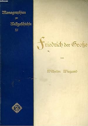 Bild des Verkufers fr FRIEDRICH DER GROSSE zum Verkauf von Le-Livre