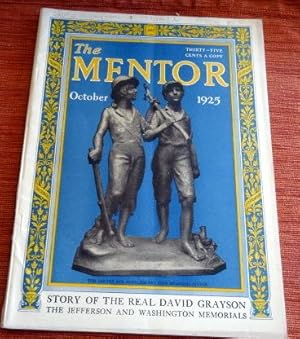 Imagen del vendedor de The Mentor, October 1925. a la venta por The Bookstall