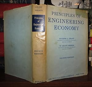 Seller image for PRINCIPLES OF ENGINEERING ECONOMY for sale by Rare Book Cellar