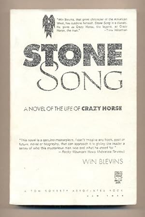 Bild des Verkufers fr Stone Song: A Novel of Crazy Horse zum Verkauf von Ken Sanders Rare Books, ABAA