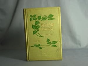 Seller image for Schlichte Bltter. Erzhlungen von Anna Bachofner for sale by Antiquariat-Fischer - Preise inkl. MWST