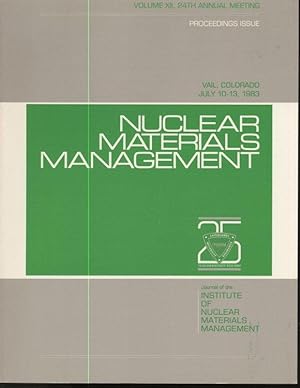 Institute of Nuclear Materials Management 24th Annual Meeting