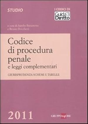 Immagine del venditore per Codice di procedura penale e leggi complementari. venduto da FIRENZELIBRI SRL