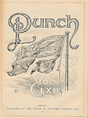 Bild des Verkufers fr Punch, Or the London Charivari. January - June 1922. Volume 162 zum Verkauf von Barter Books Ltd